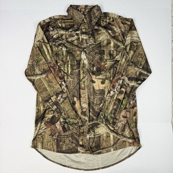 Redhead Mens Realtree Camo Polyester Vented Mesh Hunting‎ Button Up Shirt Size M - Picture 1 of 9